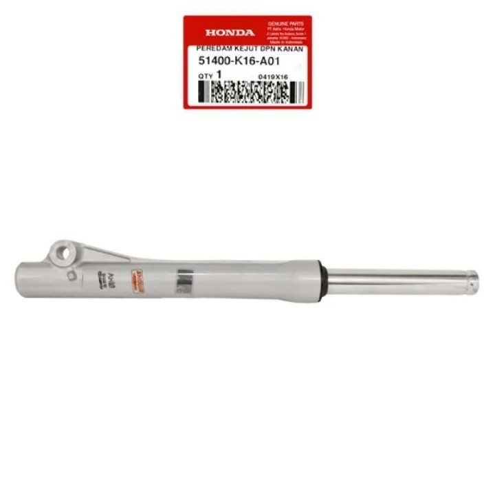 Shock Breaker Depan Kanan Silver - Honda Scoopy eSP - 51400K16A01