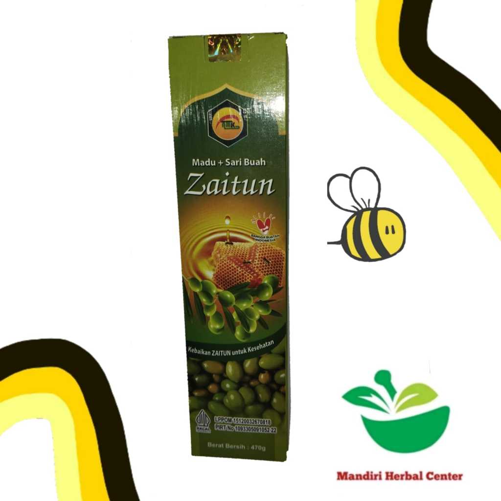 

AMK Madu +Sari Buah Zaitun 470g