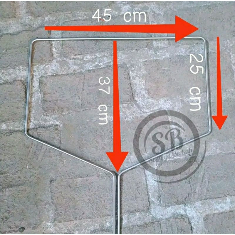 Ring Jaring seser ikan Stainless