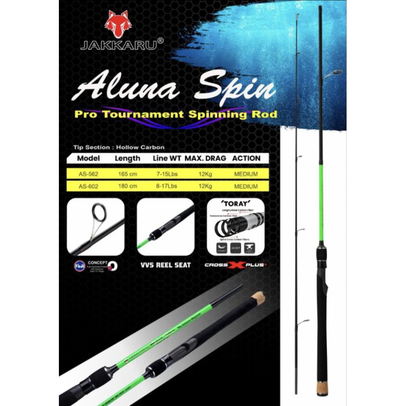 JORAN PANCING JAKKARU ALUNA SPIN 602 FUJI
