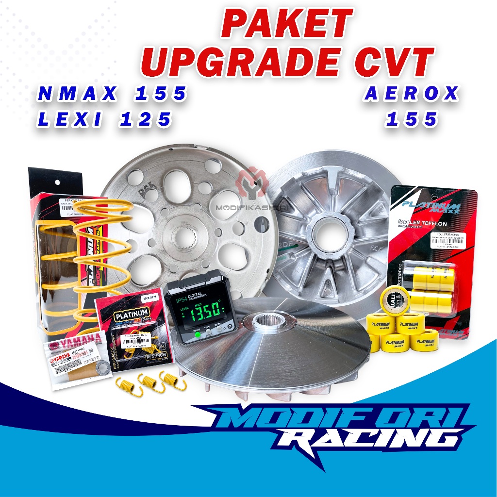 PAKET KIRIAN CVT NMAX 155 Paket Full Upgrade cvt Aerox Roller Racing 11 gram nmax Per CVT 1500 Nmax 