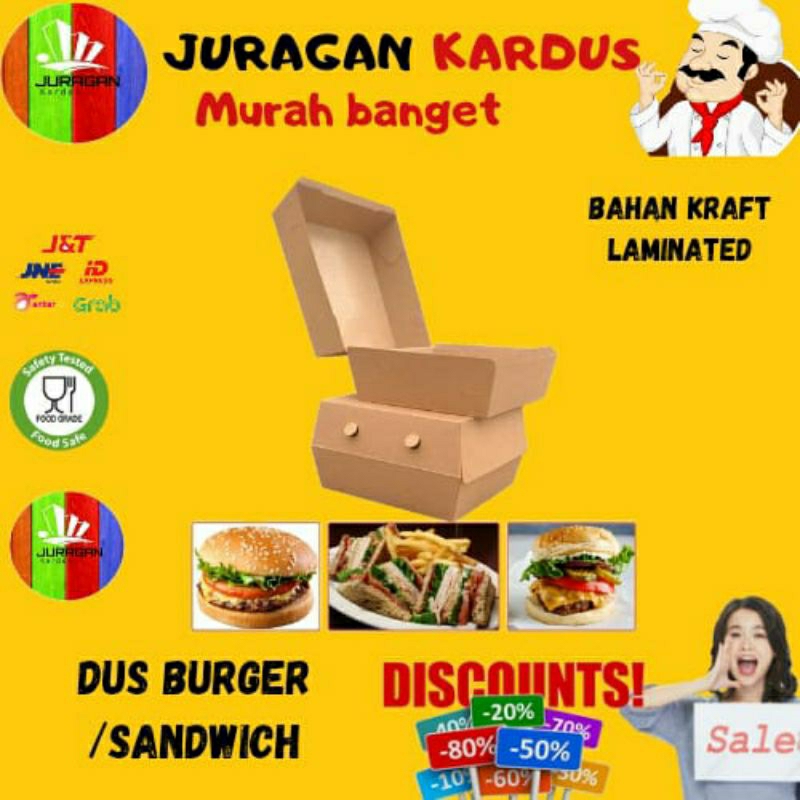 

DUS SANDWICH/BOX SANDWICH/DUS BURGER/TAHU CRISPY/DUS MAKANAN