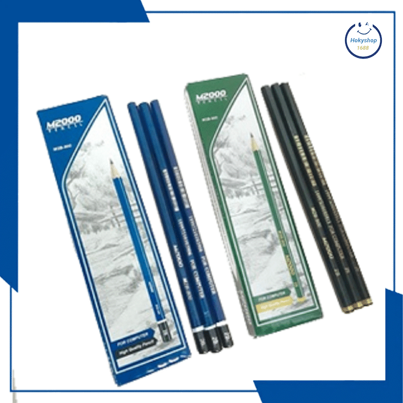 

HKS- Pensil 2B M2000 Computer Warna Isi 12pcs Murah