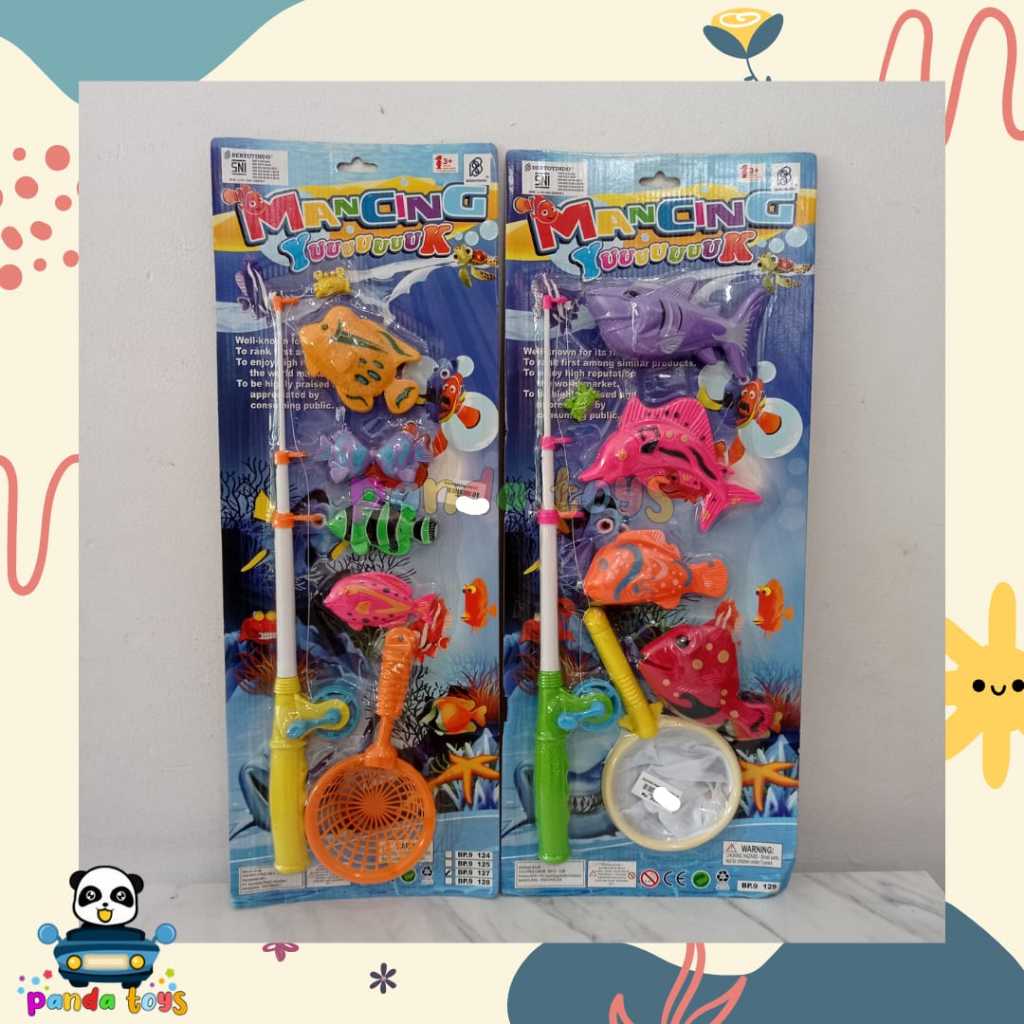 MAINAN ANAK MEMANCING IKAN MANCING YUK BP9127 SET SEROK