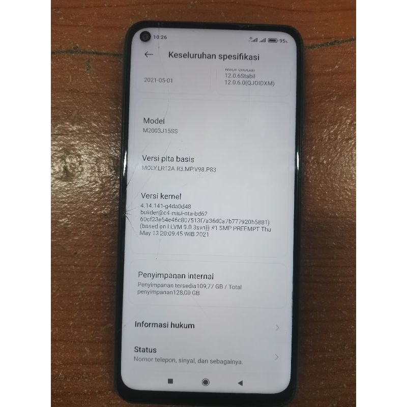 xiaomi redmi note 9 ram 6/128gb