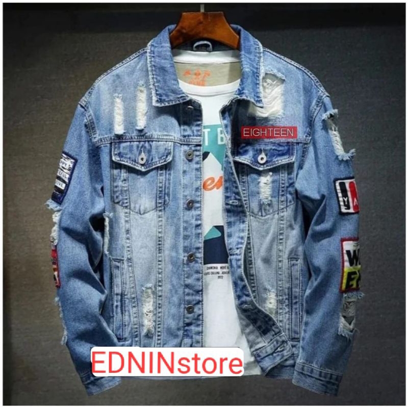 JAKET DISTRO PRIA MODEL KEKINIAN
