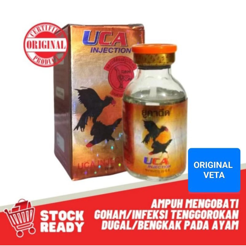 UCA INJECTION OBAT AYAM THAILAND MENGOBATI AYAM SAKIT GOHAM SARIAWAN