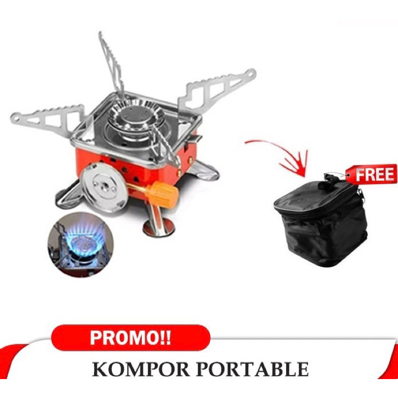 KOMPOR GAS KECIL MINI PORTABLE KOMPOR CAMPING KEMPING