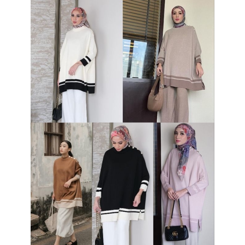 KATE BUTTON SIGNATURE SWEATER ORI BY GONEGANI