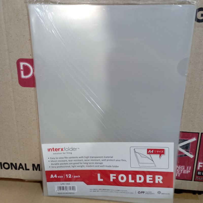 

MAP L INTERXFOLDER A4 isi 12 pcs / pack RB9
