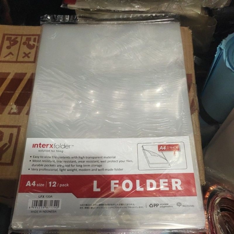 

map L inter x folder A4 / pack
