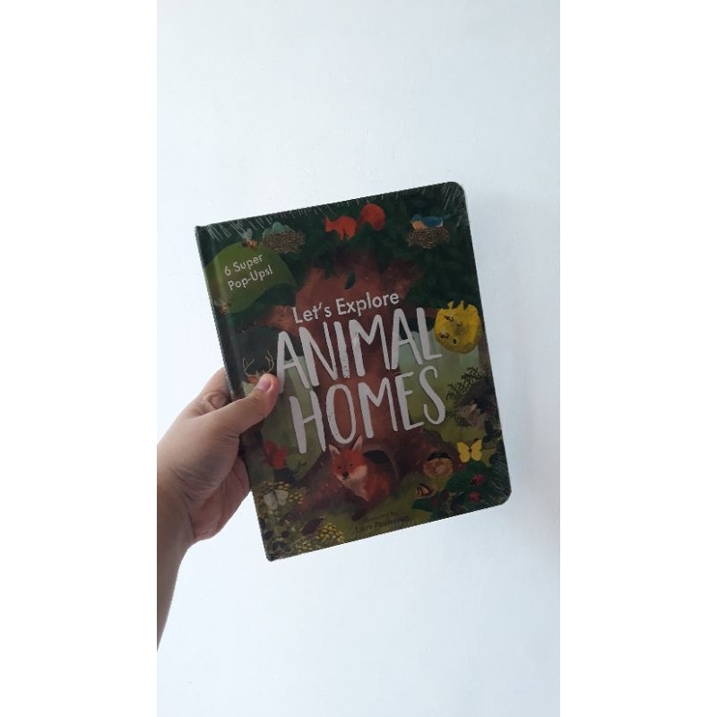 big bad wolf lets explore animal homes buku bbw