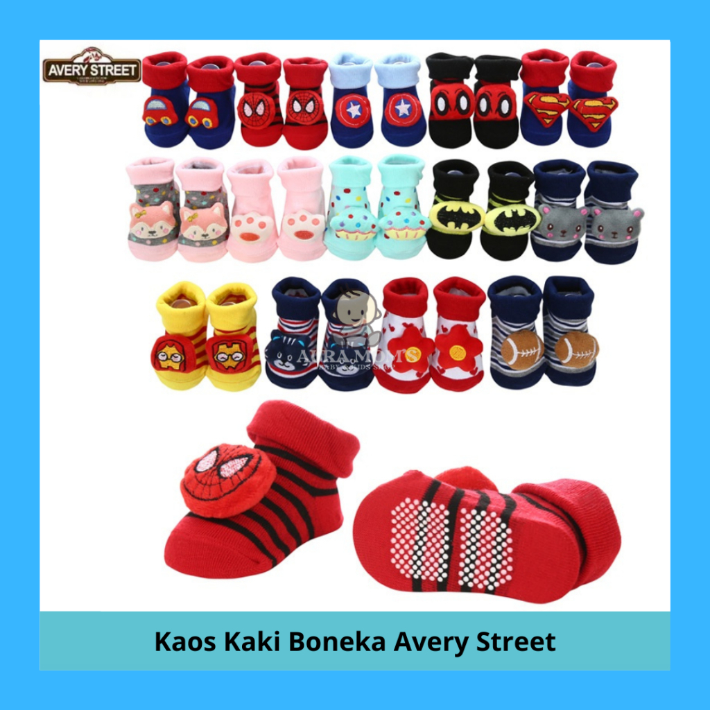 AVERY STREET - Kaos Kaki Boneka Avery Street Kaos Kaki Bayi Baby Socks