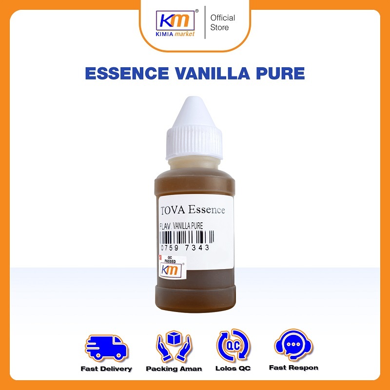 

Essence Vanilla Pure Ukuran 50ml / Perisa Makanan / Penambah Rasa Cair / Perisa Cair / Essen Kue Manis