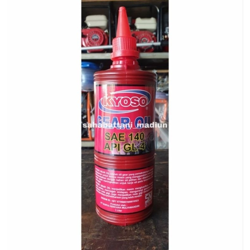 Oli Gardan Oli Gear Oli Transmisi KYOSO SAE140 1 Liter
