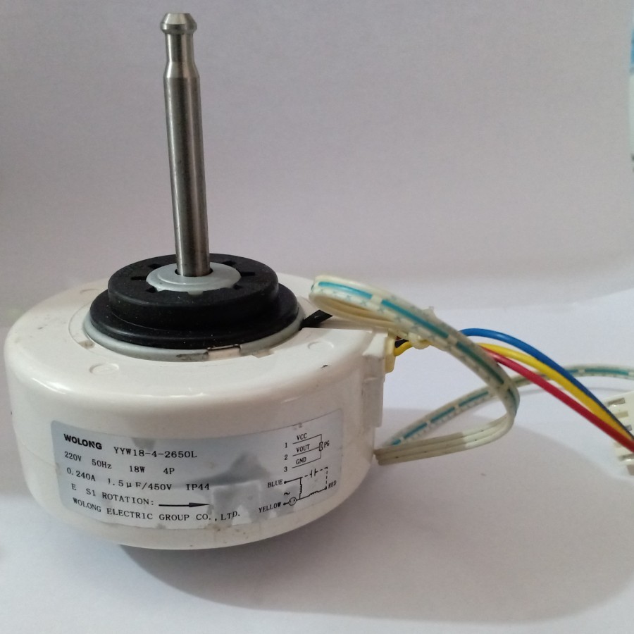 fan motor indoor ac panasonic wolong yyw-18-4-2650L