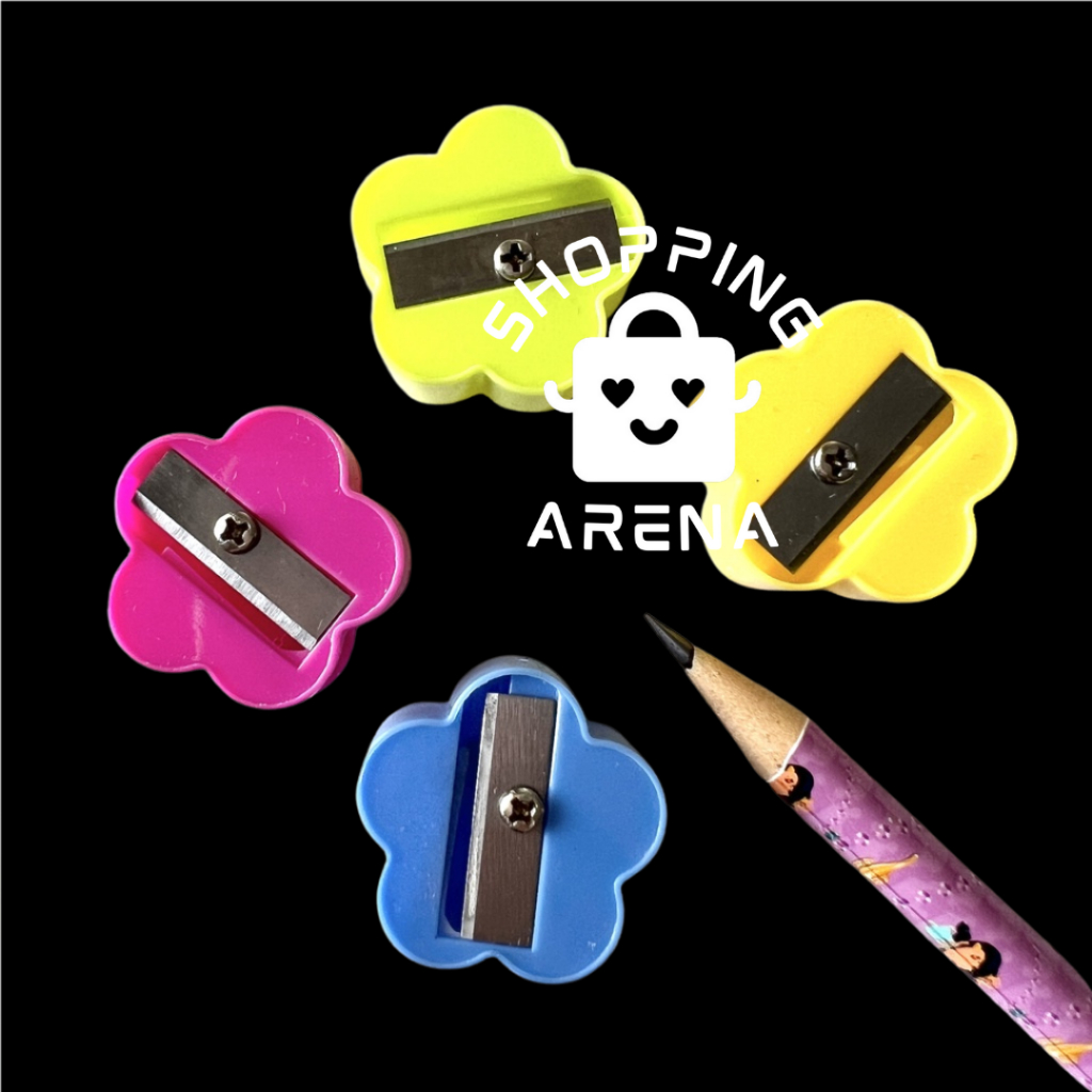 

Rautan Pensil Pengserut Peraut SATUAN Seliper Motif Bunga Serutan Perlengkapan Sekolah Anak Pertajam Pencil Super Tajam Murah Terjangkau Bentuk Flower Perlengkapan Sekolah Belajar Tools Orotan Petelot Manual Putar Sampai Lancip Shopping Arena Malang