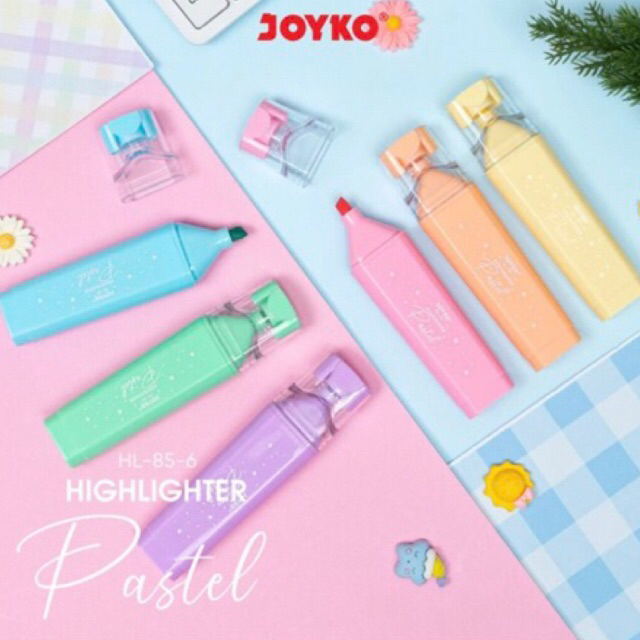 

Stabilo Set JOYKO HL-85 warna Pastel