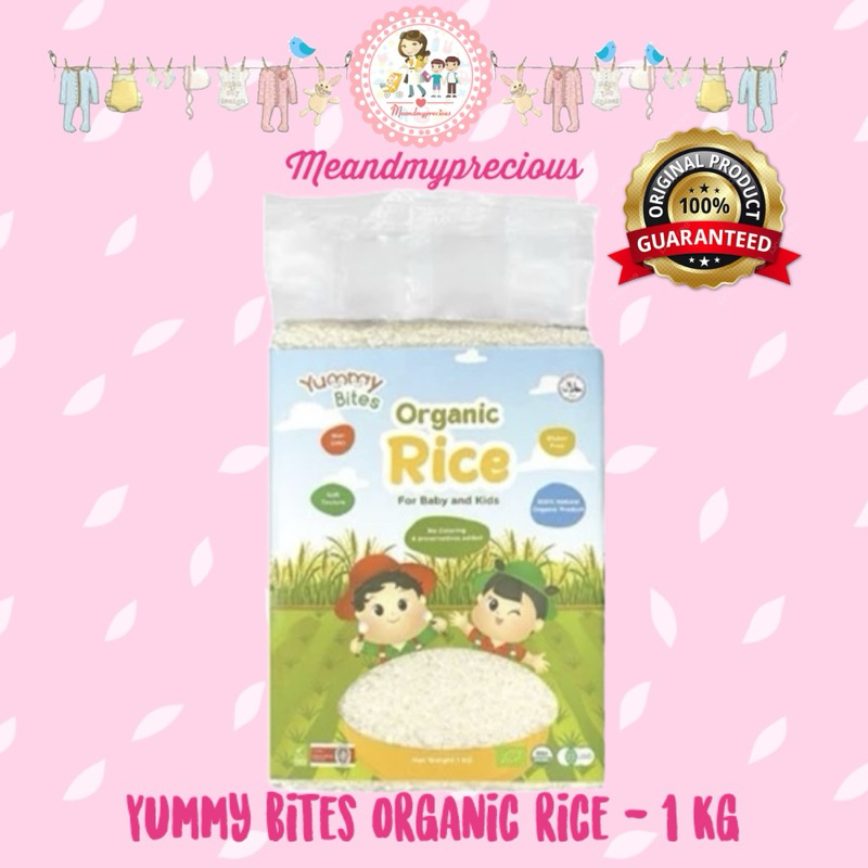 

MMP - Yummy BItes Beras putih Organik 1kg / beras organic 1kg / beras mpasi bb booster