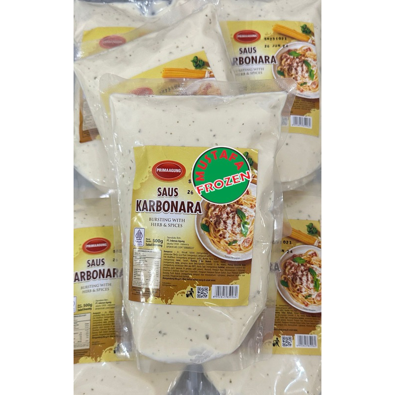 

Prima Agung Saos Karbonara 500gr