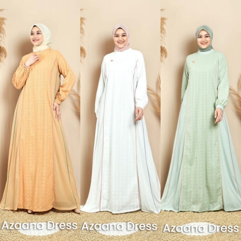 AZAANA DRESS ORIGINAL MAREVI TERBARU (HANYA SIZE STANDAR)
