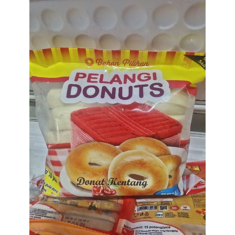 

DONUTS PELANGI || DONAT KENTANG HALAL