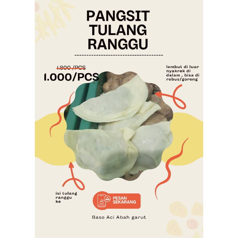 

Pangsit Tulang ranggu