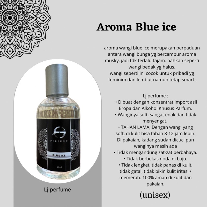 PARFUM BLUE ICE
