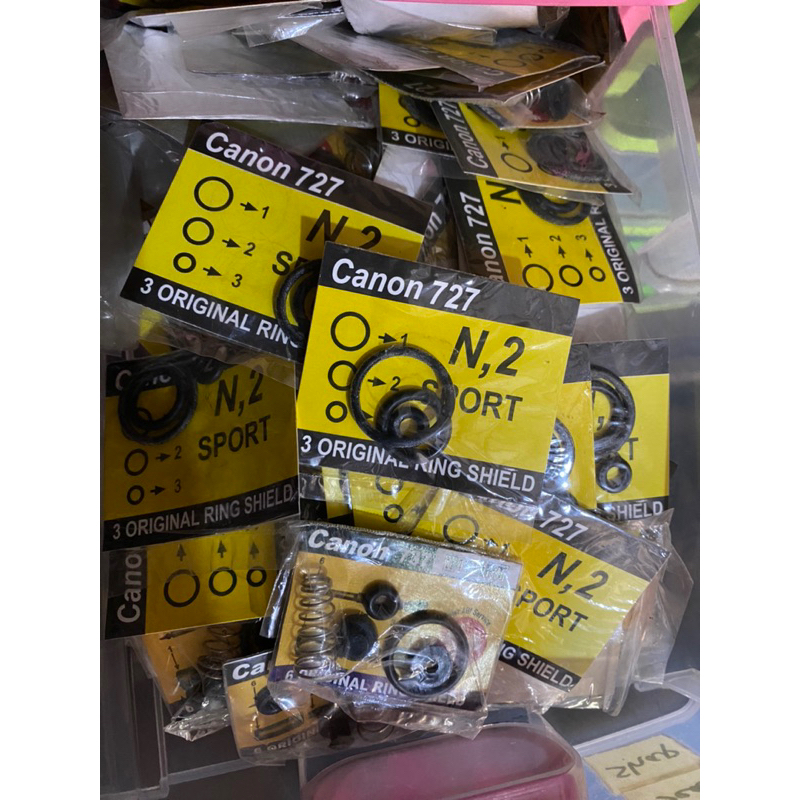 seal set canon 737- 727 sil set canon 737/727- oring set canon 737-727