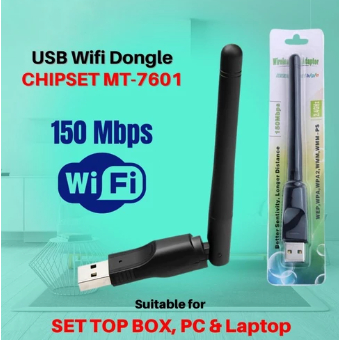 Dongle Set Top Box  / Wireless Wifi Dongle MT7601 / USB Wifi Receiver Set Top Box TV Digital  /  MT7