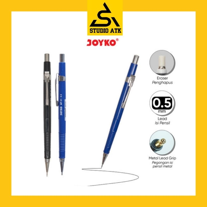 

Pensil Mekanik Joyko MP 01 (0.5mm)