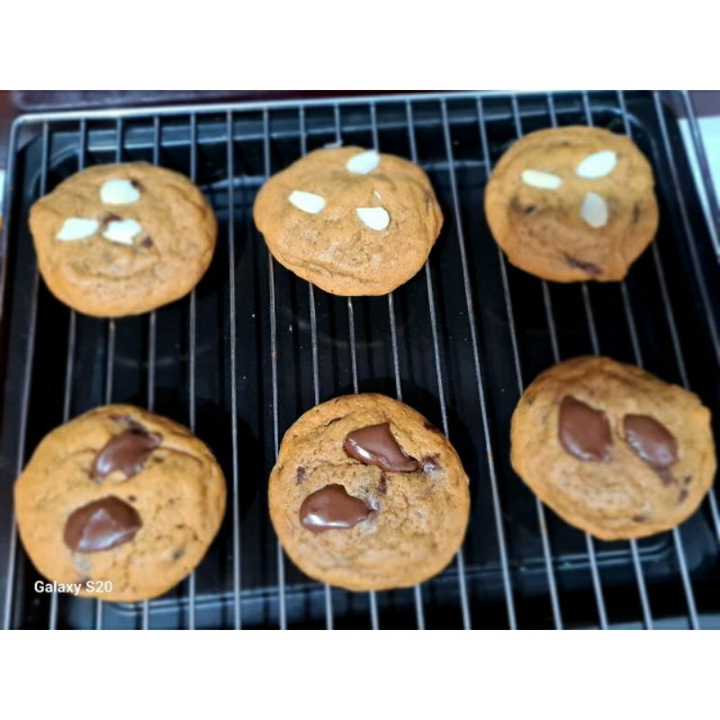 

soft double coklat cookies.