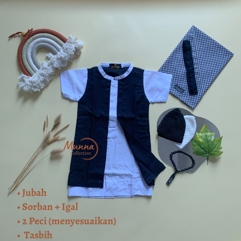 jubah bayi/gamis bayi/jubah anak-anak/jubah aqiqah/gamis aqiqah
