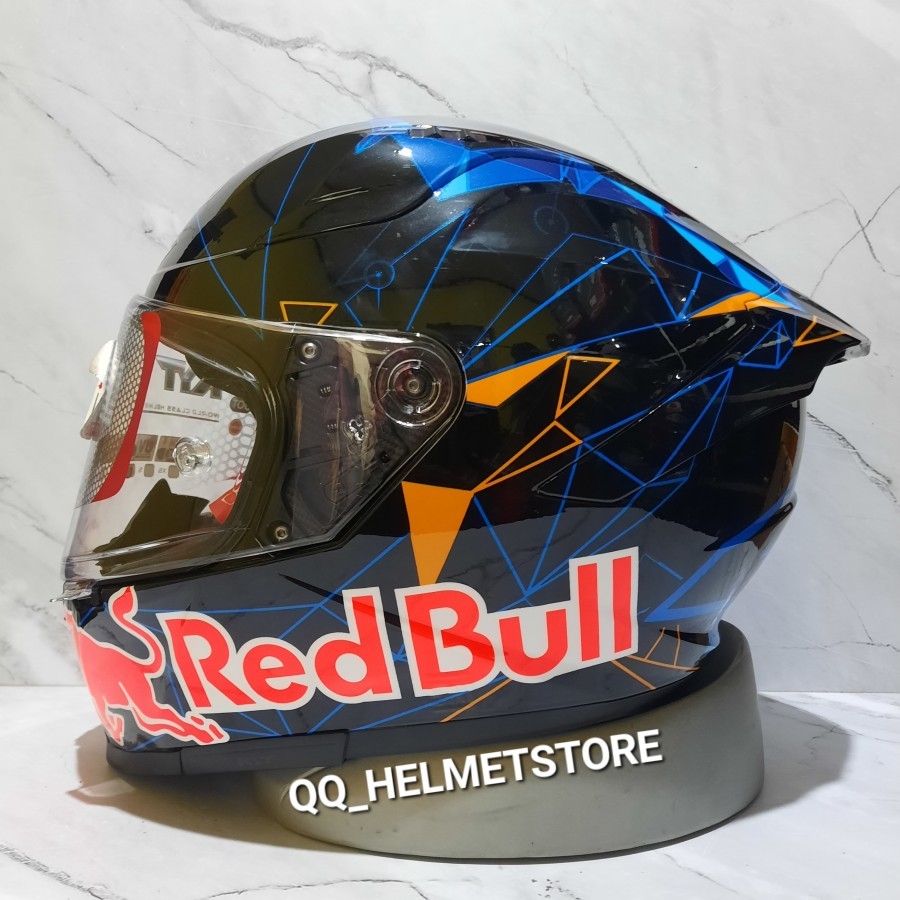 HELM KYT STRIKER REPAINT POL ESPAGARO GLOSY HLEM KYT REPAINT FULLFACE