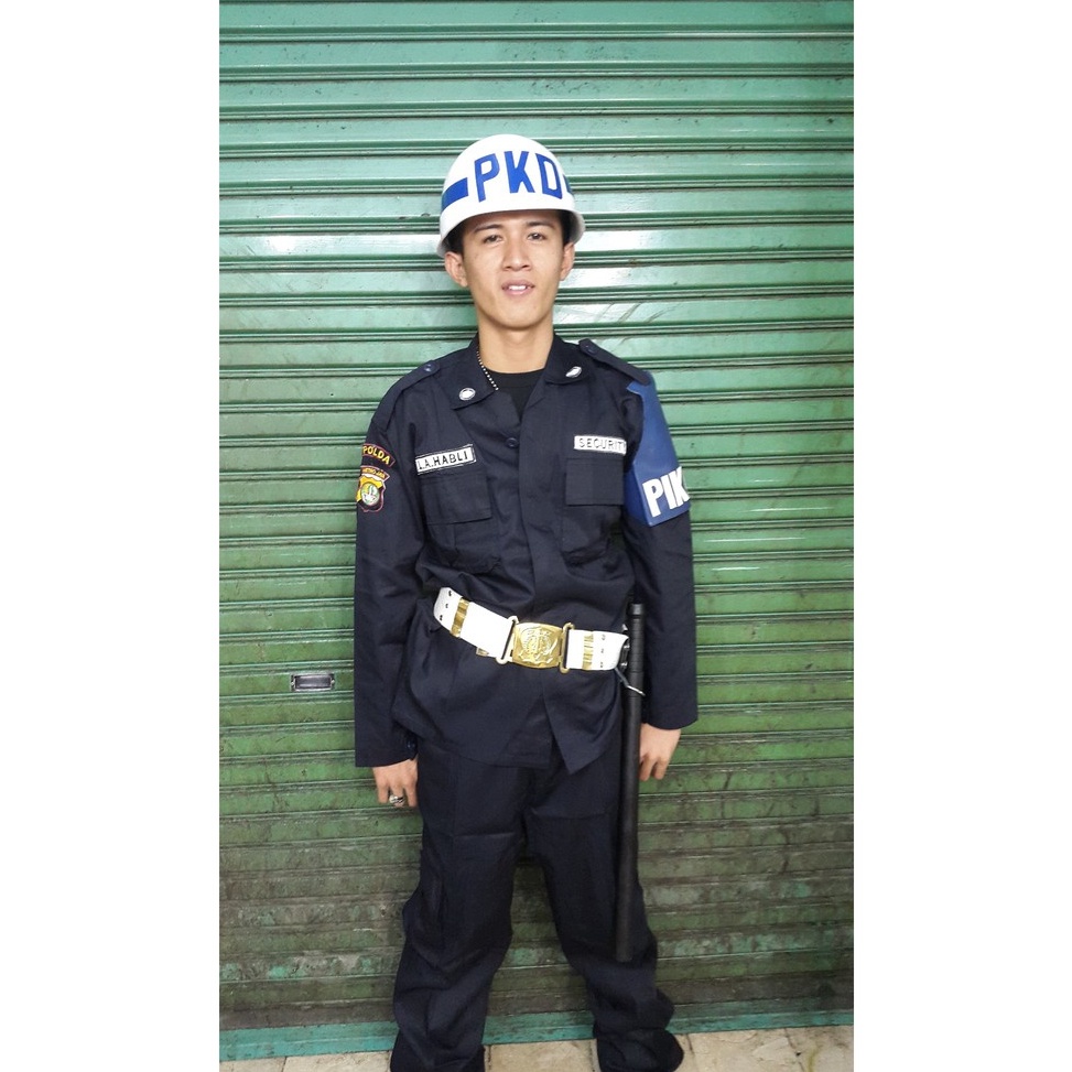 (ORIGINAL) Setelan PDL Satpam PDL Security Baju Lapangan
