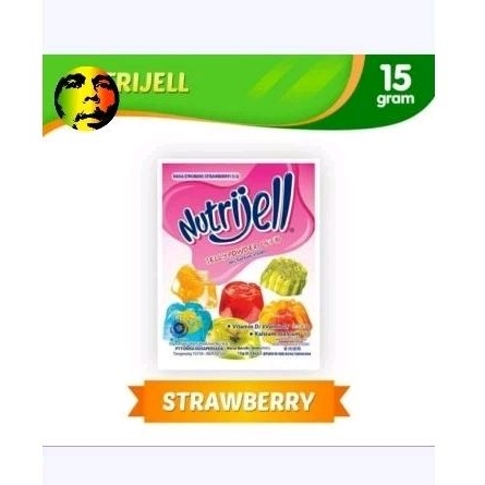 

Nutrijell jelly powder 15g strawberry