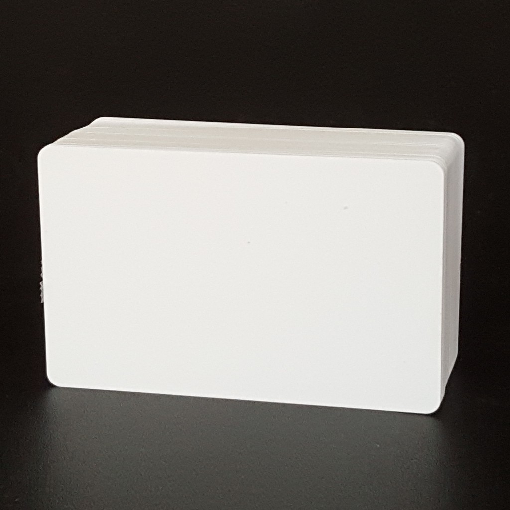 

BLANK ID CARD POLOS / Kartu Blank id Card Thermal PVC Card 0.8 mm Polos