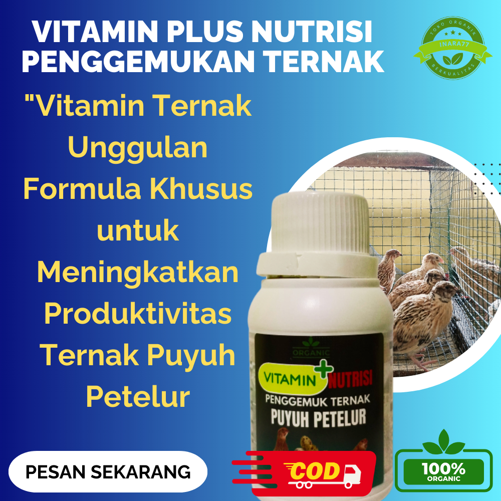 Vitamin burung puyuh petelur 100 ml,vitamin burung puyuh,Obat vitamin untuk puyuh petelur