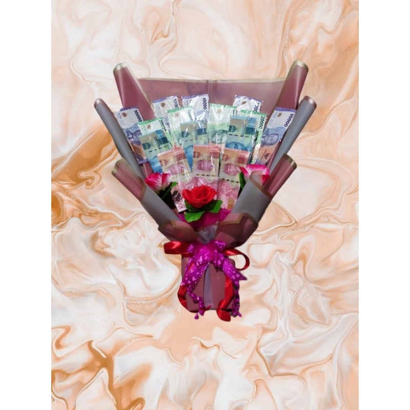 Bucket uang 20.000 (dua puluh ribu)