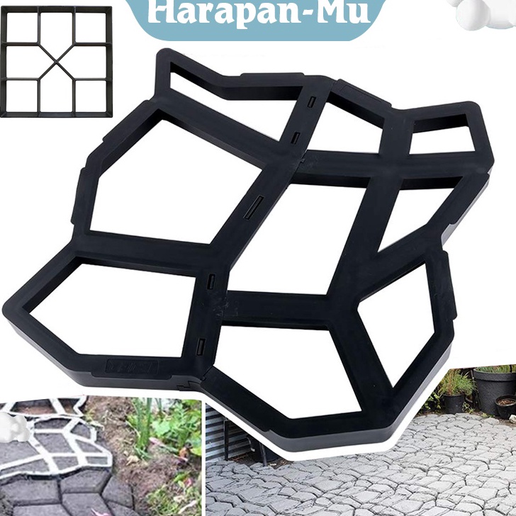 Termurah Cetakan Paving Block Plastik Cetakan Jalan Diy Paving Blok Cetakan Paving Blok Manual Cor B