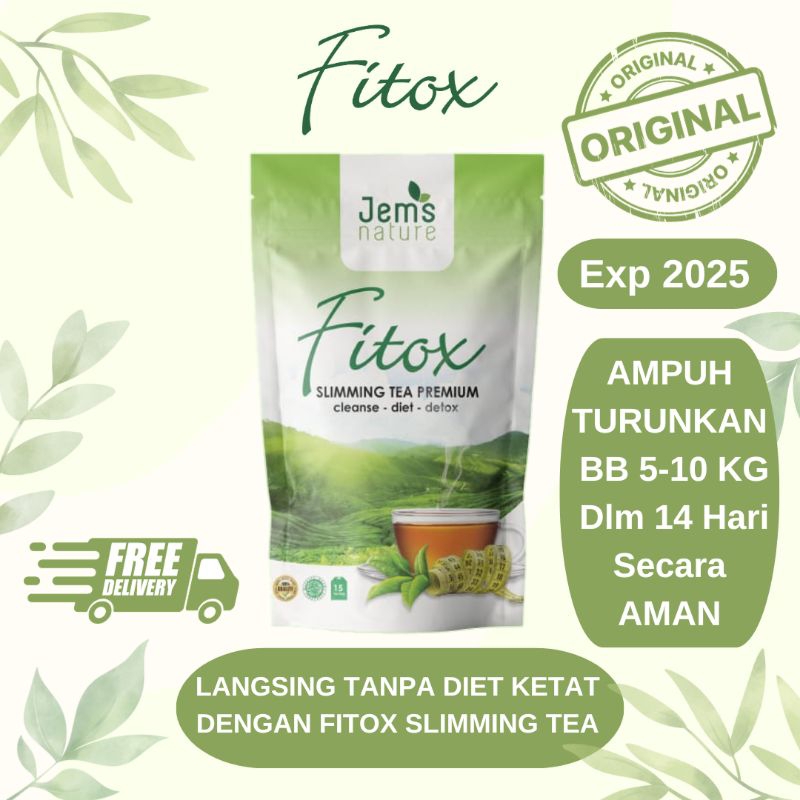 FITOX Slimming Tea Original exp 2025