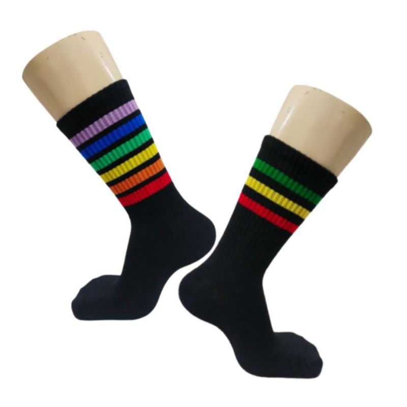 Kaos Kaki Pelangi / Kaos Kaki Oldschool / Kaos Kaki Olahraga