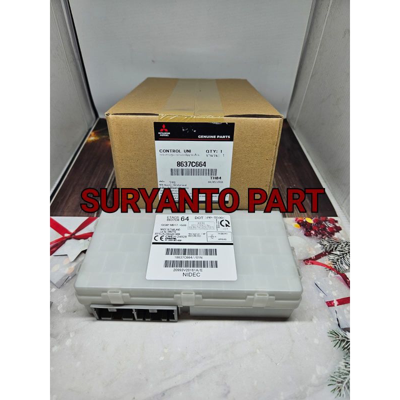 Etacs Control Unit Time Alarm Mitsubishi New Triton Facelift KL1 GLS 8637C664 8637B264 Asli Original