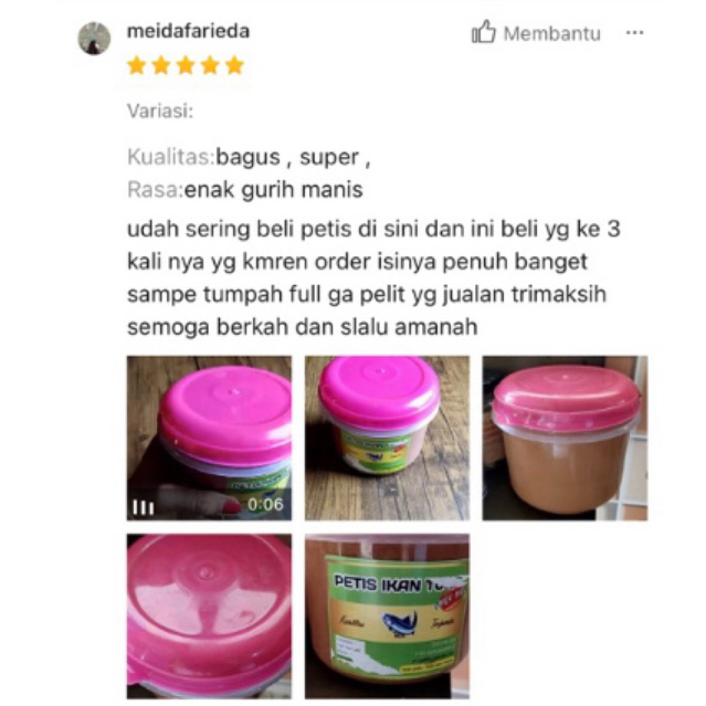 

Forcysn (Sakera) 1Kg Petis Madura Asli Ikan Tuna Mdr