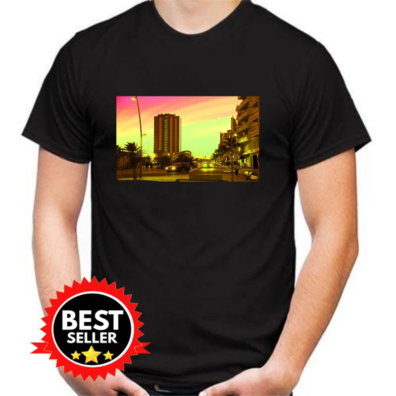 T-Shirt Arrecife Sunset effect Gran Hotel Kaos