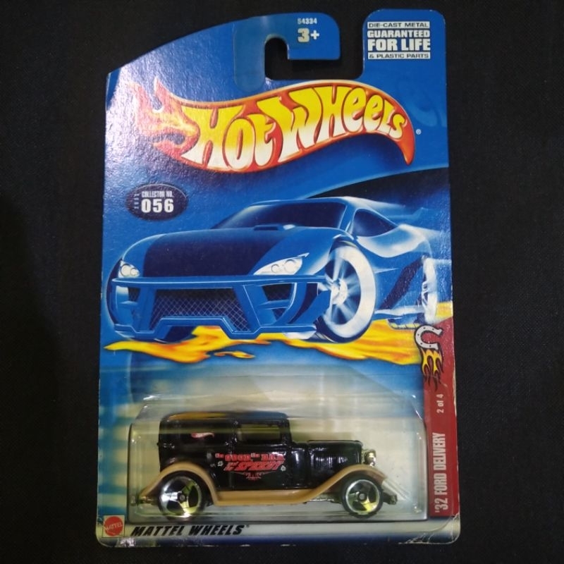 HOT WHEELS 32 Ford delivery blue card