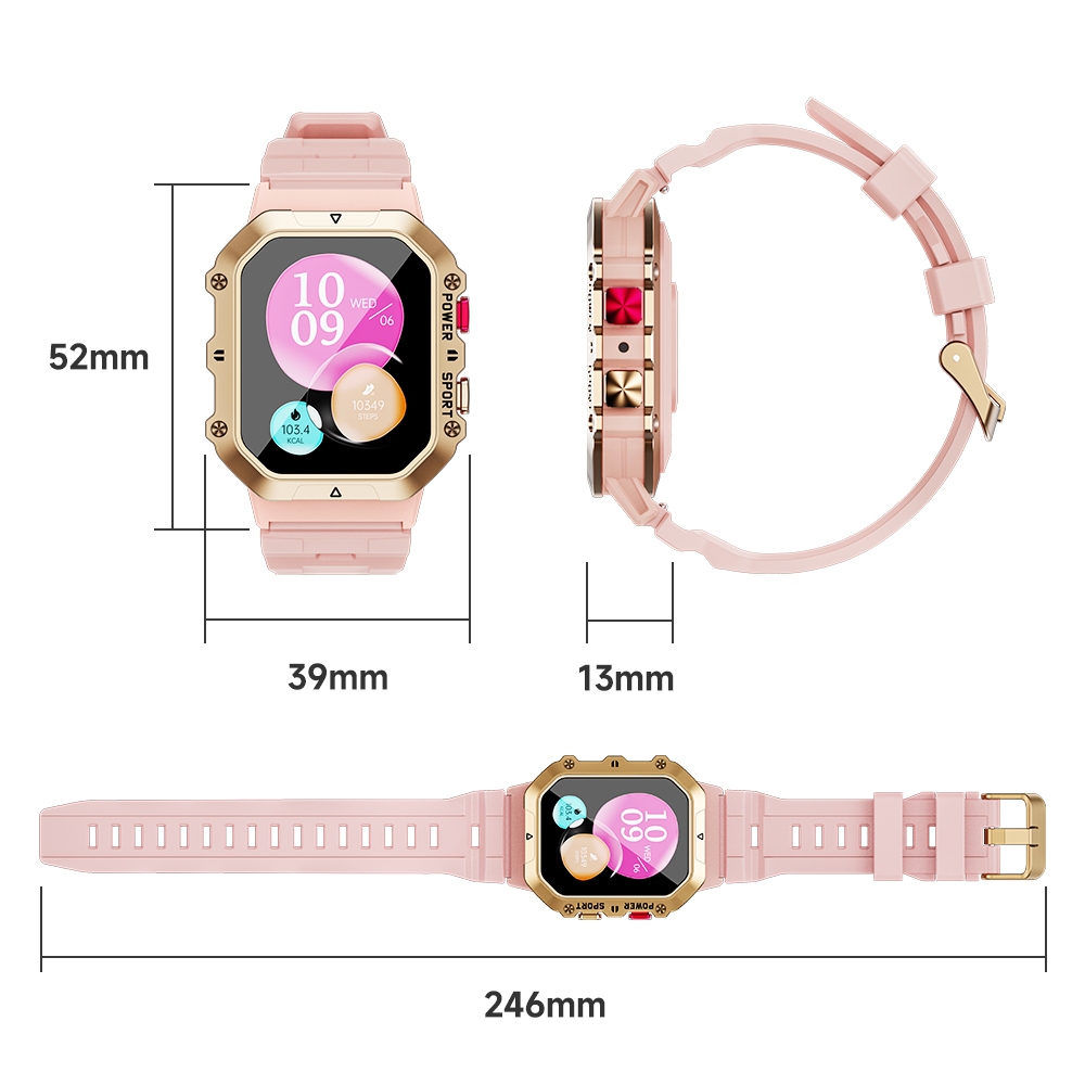 Skmei jam tangan wanita  smart watch olahraga anti air 1atm jam android sport touch screen jam tangan pintar