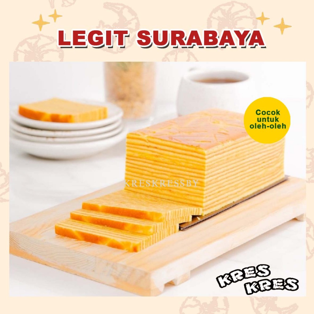 

LEGIT SURABAYA LAPIS LEGIT QUEEN 7,5cmx15cm