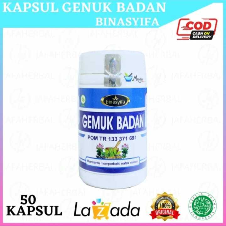 Binasyifa Obat Gemuk Badan - Kapsul Vitamin Penggemuk Badan Cepat Permanen BPOM