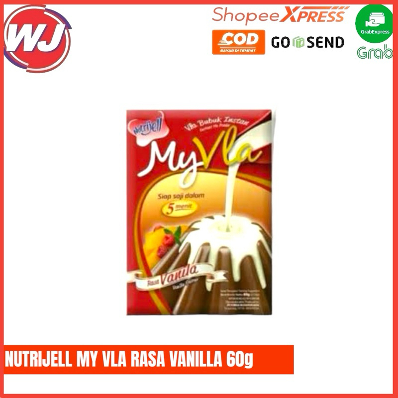 

NUTRIJELL MY VLA RASA VANILLA 60g